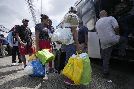 Venezuelans stranded in Panama by U.S. policy change return home