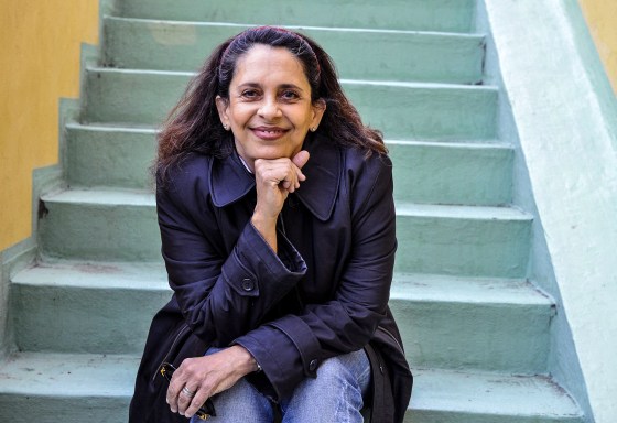 Image: Brazilian singer Gal Costa at the Ariston Theatre in Sanremo during the 58th Italian Music Festival on Feb. 27, 2008.