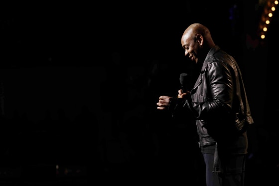 "Saturday Night Live" host Dave Chappelle during his monologue on Nov. 12.