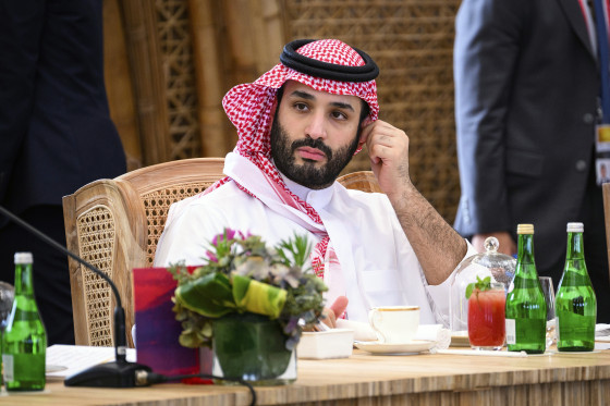 Crown Prince Mohammed bin Salman of Saudi Arabia at the G20 Summit in 2022.