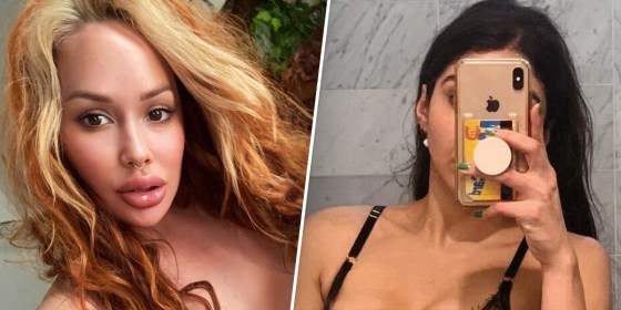 Stephanie Michelle, left, and BotticelliBimbo.