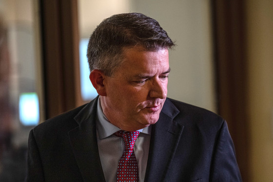 Maricopa County Board of Supervisors Chairman Bill Gates speaks at a press conference at the Maricopa County Tabulation and Election Center in Phoenix, Arizona.