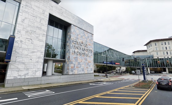 Emory University Hospital in Atlanta.