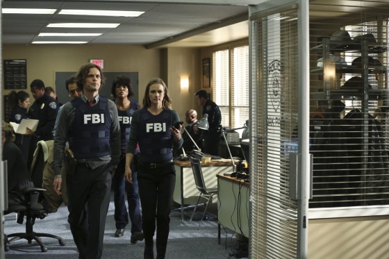 "Criminal Minds" on CBS.