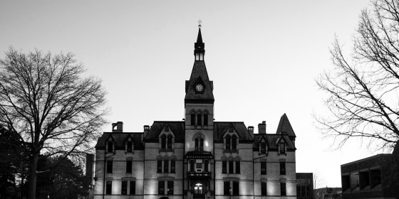 Hamline University campus, in St. Paul, Minnesota, on Dec. 30, 2022. 