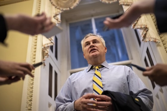 Rep. James Comer, R-Ky., speaks at the Capitol on Jan. 9, 2023. 