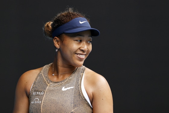 Naomi Osaka during the Melbourne Summer Set on Jan. 4, 2022, in Melbourne, Australia.