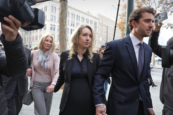 Elizabeth Holmes says prosecutor’s claim she tried to flee the U.S. after fraud conviction is ‘baseless’