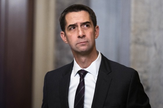 UNITED STATES - NOVEMBER 16: Sen. Tom Cotton, R-Ark., arrives to the U.S. Capitol on Wednesday, November 16, 2022.