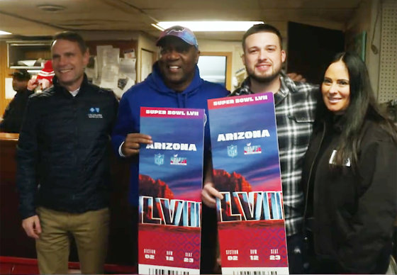 Bills surprise man who saved 24 people from blizzard with Super Bowl tickets