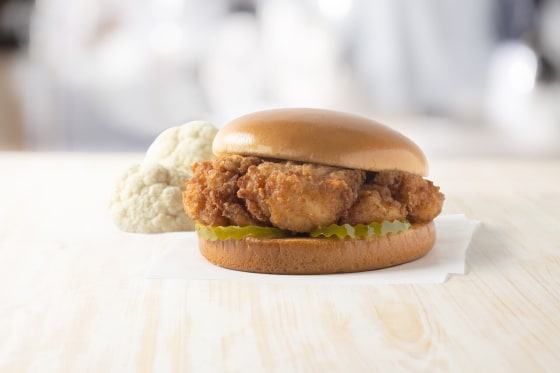 Chick-fil-A will test a cauliflower sandwich in its first plant-based pilot