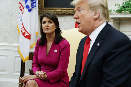 Image: Donald Trump, Nikki Haley