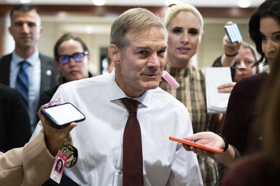 Rep. Jim Jordan, R-Ohio, at the Capitol Visitor Center on Nov. 15, 2022. 