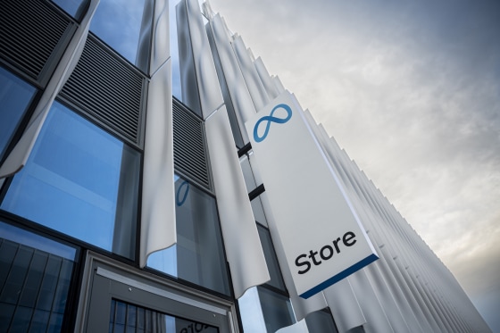 A Meta store in Burlingame, Calif.