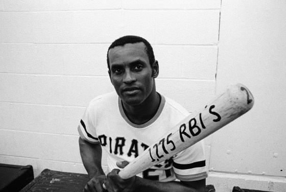 Pirates' outfielder Robert Clemente 