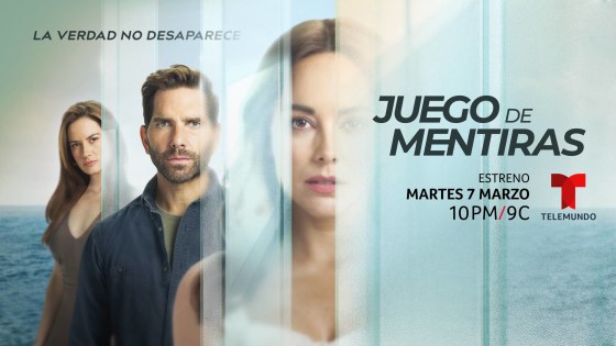'Juego de Mentiras' ya tiene fecha y hora de estreno en Telemundo: martes 7 de marzo, a las 10PM/9C.