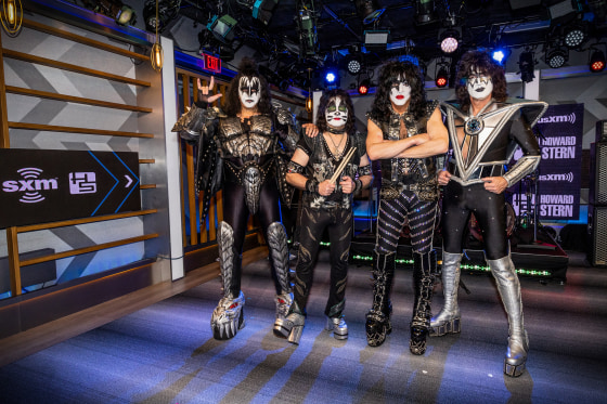 Image: KISS Visits SiriusXM's 'The Howard Stern Show'