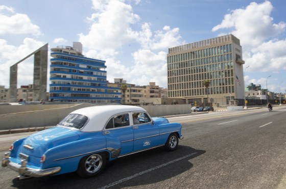 The U.S Embassy in Havana.