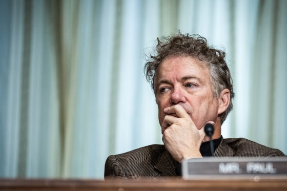 Sen. Rand Paul, R-Ky., on Capitol Hill on Jan. 26, 2023.