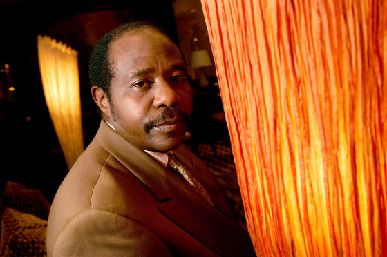 Paul Rusesabagina in Los Angeles, on Nov. 12, 2001. 