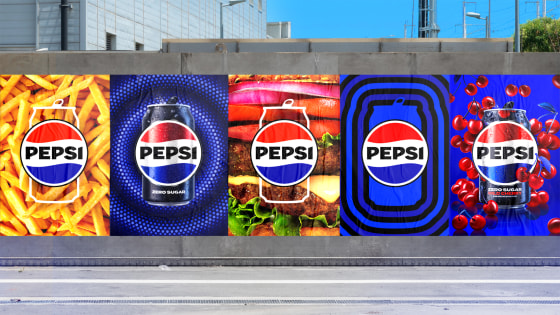 Pepsi's new design system includes a new can silhouette.