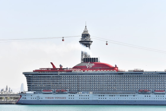 Virgin Voyages Valiant Lady cruise ship.