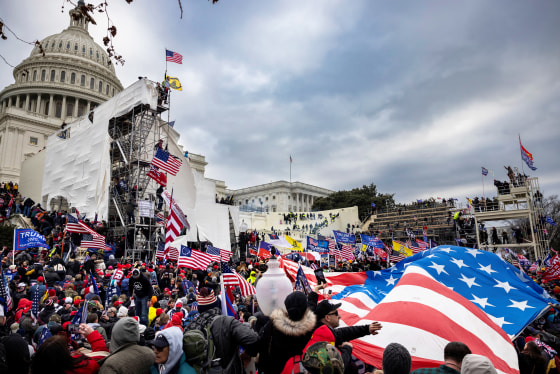 Trump supporters clash with police and security forces at the Capitol