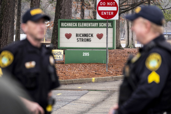 Richneck Elementary in Newport News, Va., on Jan. 30, 2023.