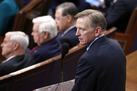 Paul Gosar in the House Chamber of the U.S. Capitol