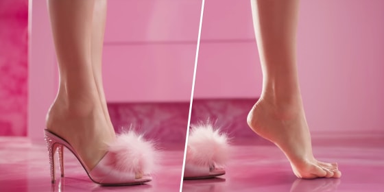 Margot Robbie shares secrets behind viral Barbie feet shot