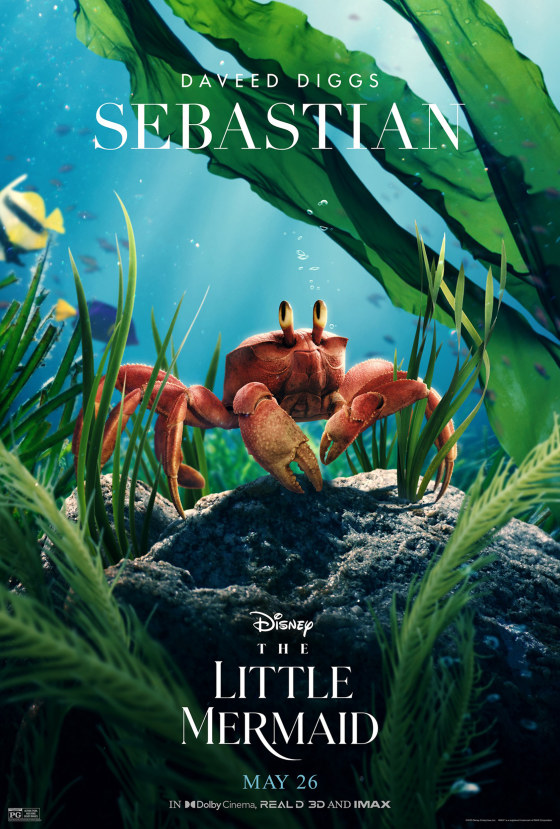 Twitter reacts to Sebastian the crab's new look in 'The Little Mermaid'  live-action movie trailer