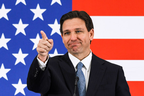 Florida Gov. Ron DeSantis in Titusville, Fla., on May 1, 2023.