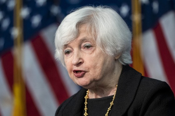 Treasury Secretary Janet Yellen in Washington on April 20, 2023.