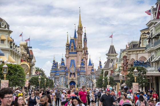 Main Street USA at the Magic Kingdom Park at Walt Disney World in Orange County, Fla., on June 1, 2022.