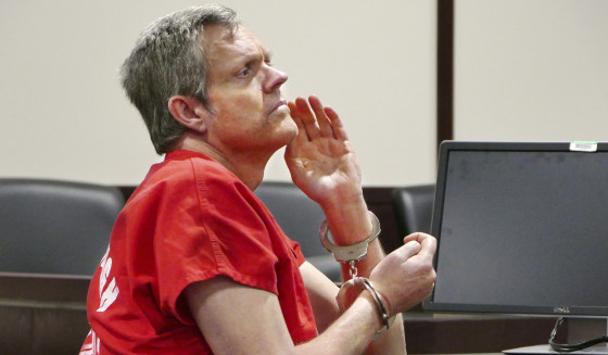 Michael Edward Keetley takes part in a deposition in 2017.