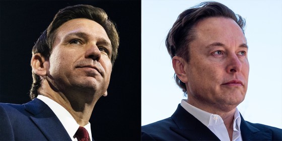 Ron DeSantis and Elon Musk.