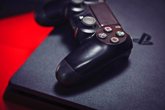 A controller for a PlayStation 4 console.