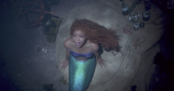 Halle Bailey as Ariel in 'The Little Mermaid'. 