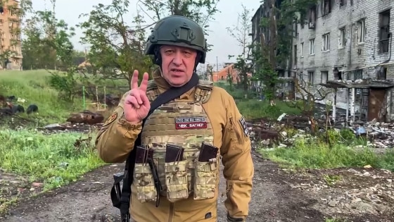 The head of Russia's Wagner mercenary group chief said on May 25, 2023 his troops had started transferring their positions in the flashpoint eastern Ukraine town of Bakhmut to the Russian military.