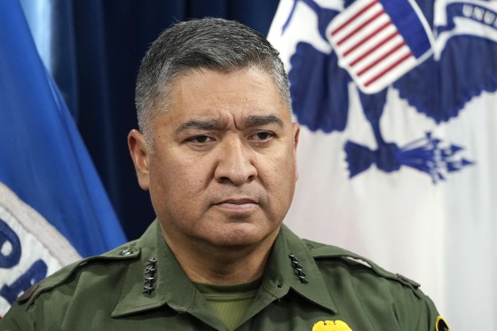 FILE - U.S. Border Patrol Chief Raul Ortiz listens during a news conference, Jan. 5, 2023, in Washington. The head of the U.S. Border Patrol is stepping down following major changes at the U.S.-Mexico border that came with the end of Title 42 pandemic restrictions. Ortiz said in a note to staff Tuesday, May 30, obtained by The Associated Press, that he has decided to retire effective Friday, June 30.