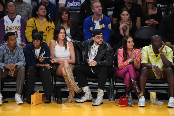 Kendall Jenner Carries Dubai's It Bag Courtside At A Laker's Game