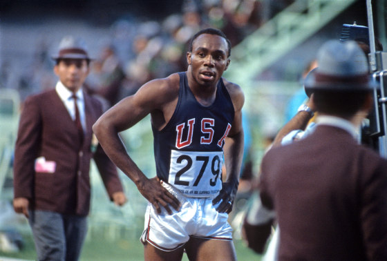 Jim Hines at the Olympics