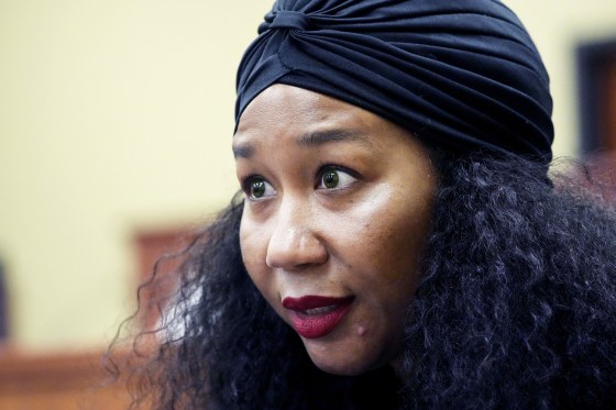 Jill Collen Jefferson, president of JULIAN, a civil rights and international human rights law firm, in Lexington, Miss., during a civil rights tour on June 1, 2023.