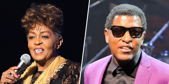 Anita Baker, Kenny "Babyface" Edmonds.