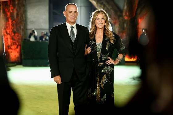 Tom Hanks and Rita Wilson in Los Angeles on Sept. 25, 2021.