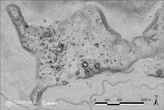 An ancient Mayan empire city was found in the Mexican jungle