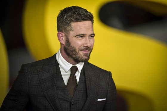 Canadian actor Luke Macfarlane at Rome Film Fest on Oct. 22, 2022.