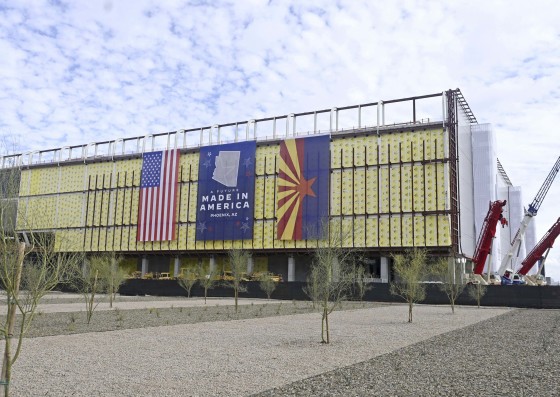 TSMC factory under construction in Phoenix