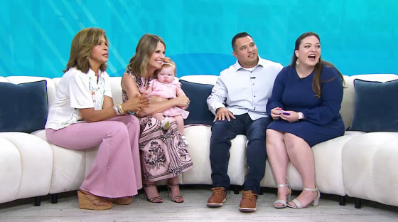 Firefighter who adopted baby he found in Safe Haven Baby Box appears on TODAY