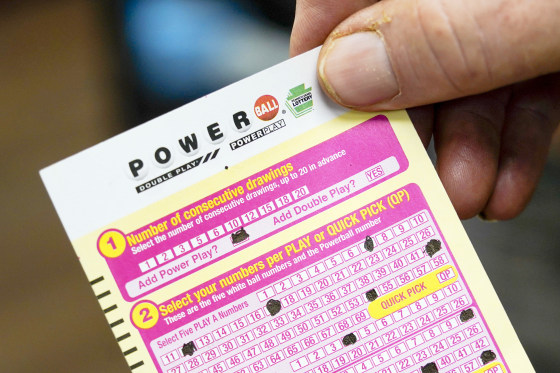 A person shows his scan card for their personal selection numbers for a ticket for a Powerball drawing on Nov. 7, 2022 in Renfrew, Pa. An $835 million Powerball jackpot will be up for grabs Wednesday, Sept. 27, 2023, for players willing to risk a couple dollars and brave incredibly long odds